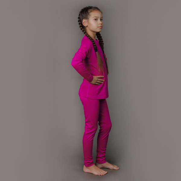 Термобелье Комплект NordSki JR Warm детский сиреневый (вид 1) Термобелье Комплект NordSki JR Warm детский сиреневый (фото, вид 1)