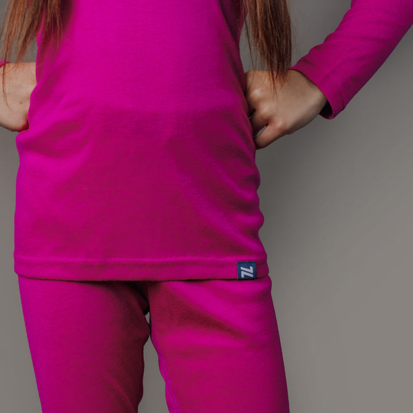 Термобелье Комплект NordSki JR Warm детский сиреневый (вид 3) Термобелье Комплект NordSki JR Warm детский сиреневый (фото, вид 3)