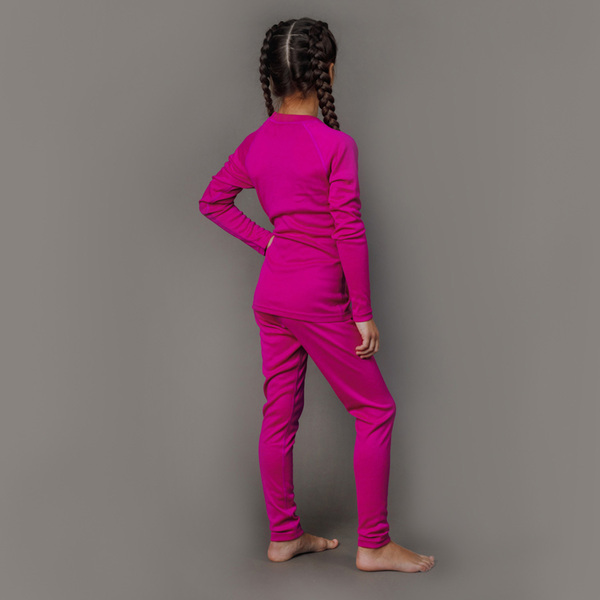 Термобелье Комплект NordSki JR Warm детский сиреневый (вид 5) Термобелье Комплект NordSki JR Warm детский сиреневый (фото, вид 5)