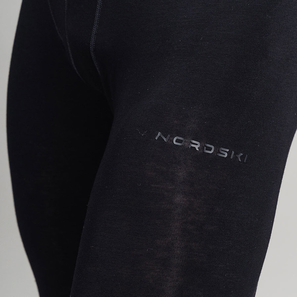 Термобелье Комплект NordSki M Wool мужской черный (вид 3) Термобелье Комплект NordSki M Wool мужской черный (фото, вид 3)