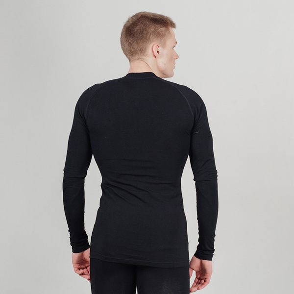 Термобелье Комплект NordSki M Wool мужской черный (вид 5) Термобелье Комплект NordSki M Wool мужской черный (фото, вид 5)