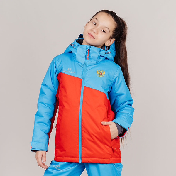 Утепленная куртка NordSki Kids National 3.0 (вид 1) Утепленная куртка NordSki Kids National 3.0 (фото, вид 1)