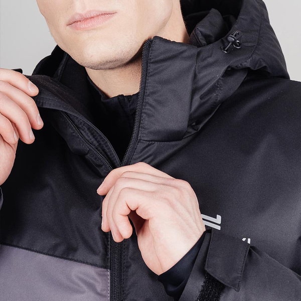 Утепленная куртка NordSki M Active мужская черн/серый (вид 2) Утепленная куртка NordSki M Active мужская черн/серый (фото, вид 2)