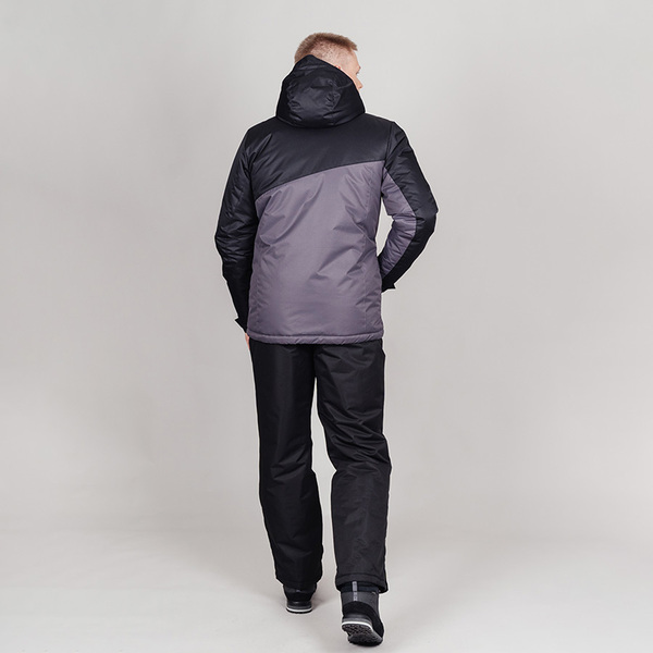 Утепленная куртка NordSki M Active мужская черн/серый (вид 8) Утепленная куртка NordSki M Active мужская черн/серый (фото, вид 8)