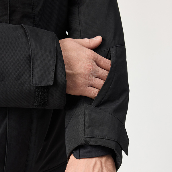 Утепленная куртка NordSki M Mount мужская черный (вид 3) Утепленная куртка NordSki M Mount мужская черный (фото, вид 3)