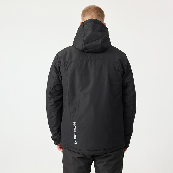 Утепленная куртка NordSki M Mount мужская черный (вид 7) Утепленная куртка NordSki M Mount мужская черный (фото, вид 7)