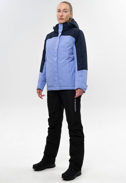 Утепленная куртка NordSki W Mount женская син/фиолетовый (вид 3) Утепленная куртка NordSki W Mount женская син/фиолетовый (фото, вид 3)