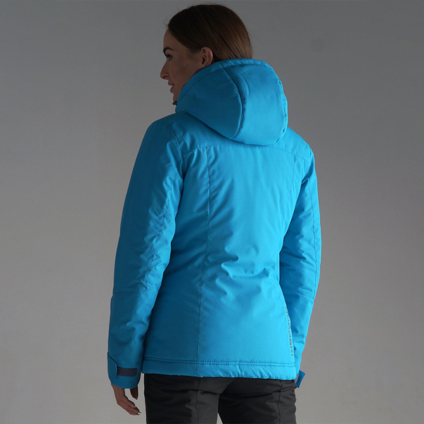 Утепленная куртка NordSki W Mount женская синий (вид 4) Утепленная куртка NordSki W Mount женская синий (фото, вид 4)