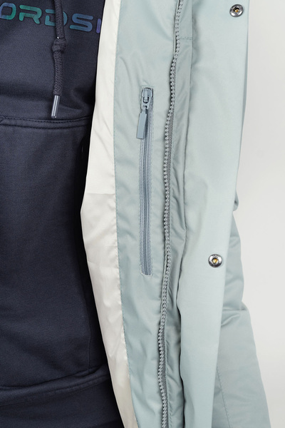 Утепленная куртка-парка NordSki M Smoky Mint (вид 7) Утепленная куртка-парка NordSki M Smoky Mint (фото, вид 7)