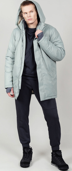 Утепленная куртка-парка NordSki M Smoky Mint (вид 9) Утепленная куртка-парка NordSki M Smoky Mint (фото, вид 9)
