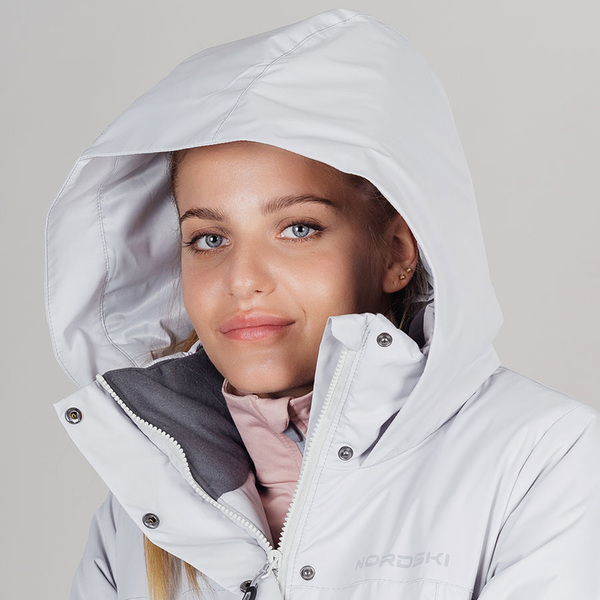 Утепленная куртка-парка NordSki W Sweet Silver (вид 1) Утепленная куртка-парка NordSki W Sweet Silver (фото, вид 1)
