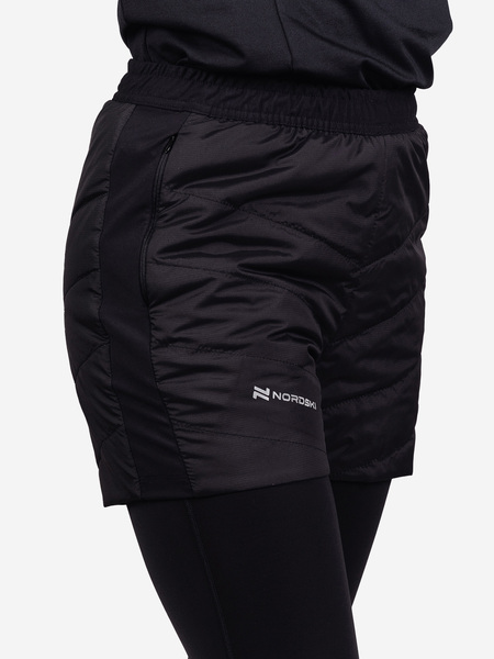 Утепленные шорты NordSki W Hybrid женские черный (вид 6) Утепленные шорты NordSki W Hybrid женские черный (фото, вид 6)