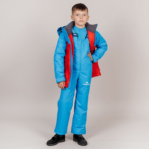 Утепленные штаны NordSki Kids Active детские синий (вид 4) Утепленные штаны NordSki Kids Active детские синий (фото, вид 4)