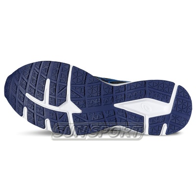 Кроссовки беговые Asics M Patriot 8 черн/голубой (вид 4) Кроссовки беговые Asics M Patriot 8 черн/голубой (фото, вид 4)