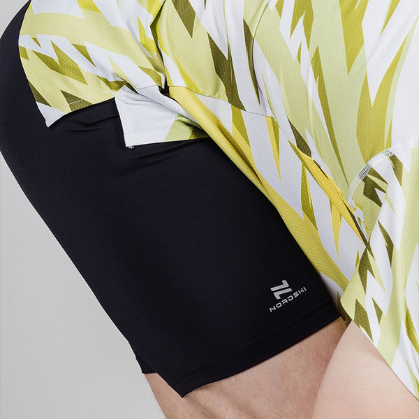 Шорты обтягивающие NordSki M Race мужские Black (вид 2) Шорты обтягивающие NordSki M Race мужские Black (фото, вид 2)