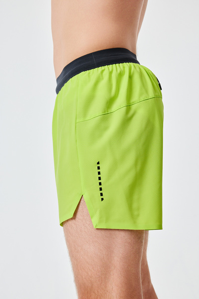 Шорты беговые NordSki M Pro мужские Lime (вид 2) Шорты беговые NordSki M Pro мужские Lime (фото, вид 2)