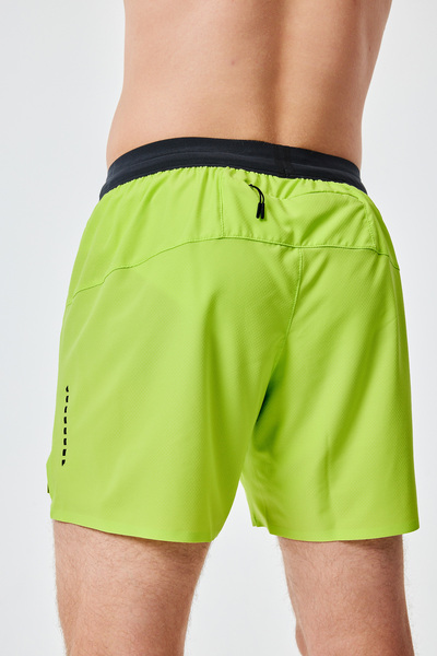 Шорты беговые NordSki M Pro мужские Lime (вид 3) Шорты беговые NordSki M Pro мужские Lime (фото, вид 3)