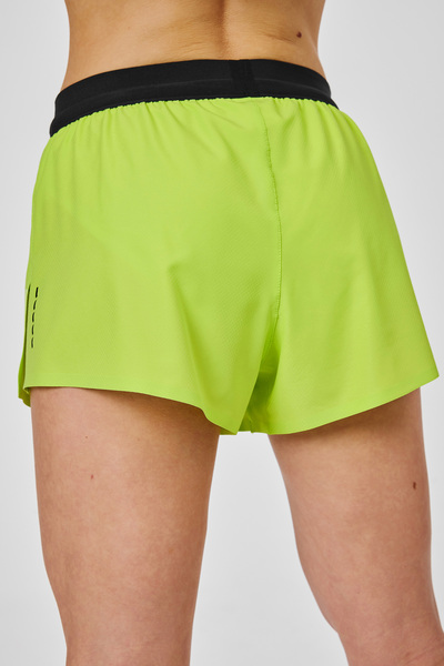 Шорты беговые NordSki W Race женские Lime (вид 2) Шорты беговые NordSki W Race женские Lime (фото, вид 2)