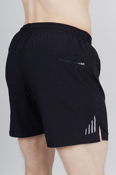 Шорты беговые NordSki M Athletic Belt мужские Black (вид 3) Шорты беговые NordSki M Athletic Belt мужские Black (фото, вид 3)