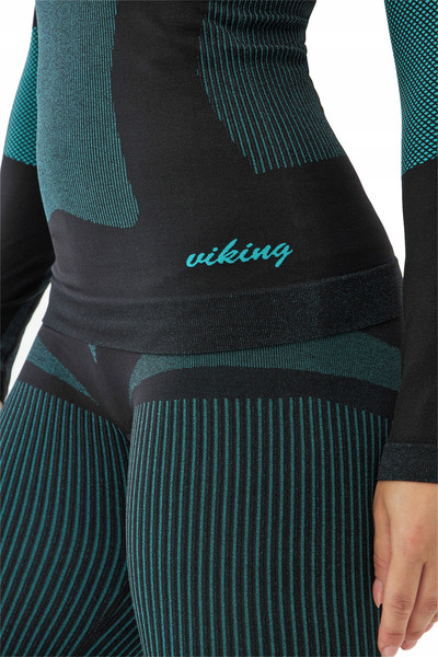 Термобелье Комплект Viking W Ilsa Grass женский черн/зеленый (вид 4) Термобелье Комплект Viking W Ilsa Grass женский черн/зеленый (фото, вид 4)