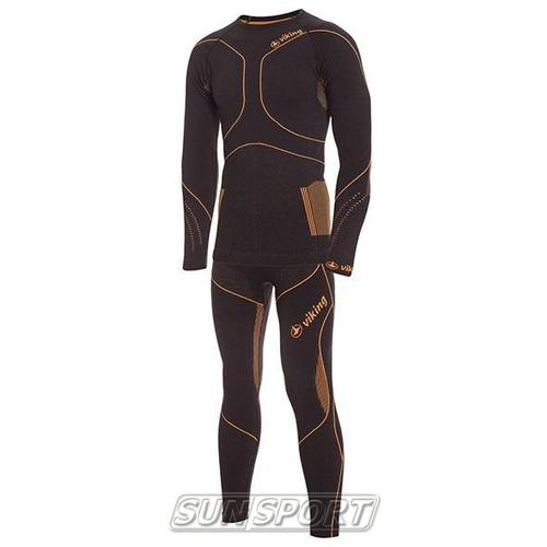 Термобелье Комплект Viking M Bruno Warm мужской черн/оранжевый (вид 1) Термобелье Комплект Viking M Bruno Warm мужской черн/оранжевый (фото, вид 1)