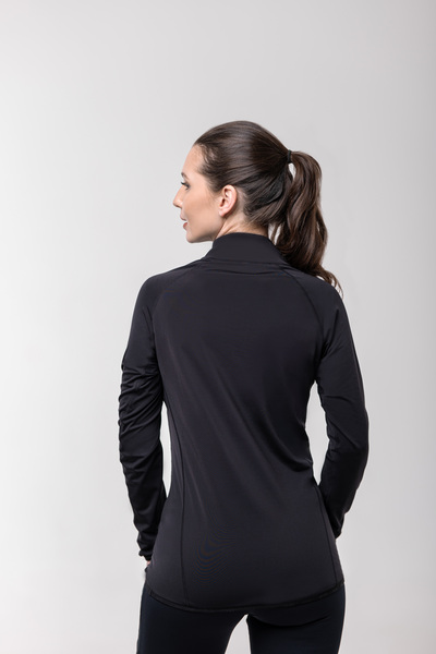 Толстовка KV+ Marmotta женская черный (вид 2) Толстовка KV+ Marmotta женская черный (фото, вид 2)