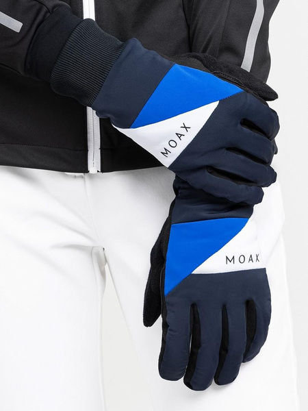 Перчатки Moax Sportage т.синий (вид 3) Перчатки Moax Sportage т.синий (фото, вид 3)