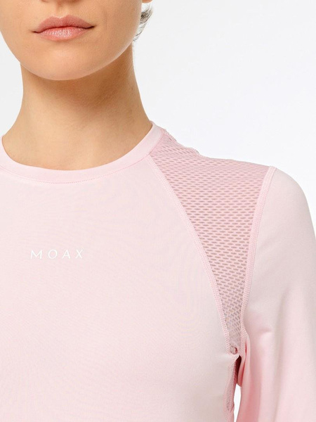Лонгслив Moax W Run Lite нежно-розовый (вид 3) Лонгслив Moax W Run Lite нежно-розовый (фото, вид 3)