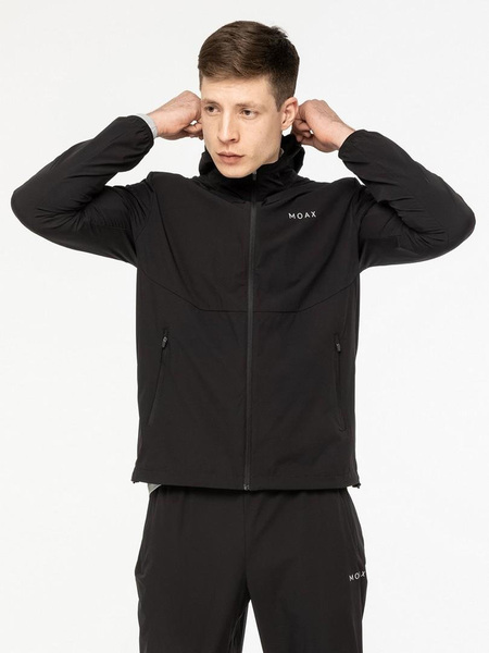 Куртка тренировочная Moax M Core черный (вид 1) Куртка тренировочная Moax M Core черный (фото, вид 1)