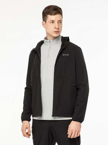 Куртка тренировочная Moax M Core черный (вид 3) Куртка тренировочная Moax M Core черный (фото, вид 3)