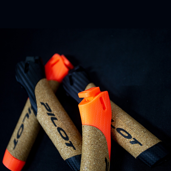 Ручки для лыжных палок Pilot 24-25 коралл (вид 3) Ручки для лыжных палок Pilot 24-25 коралл (фото, вид 3)