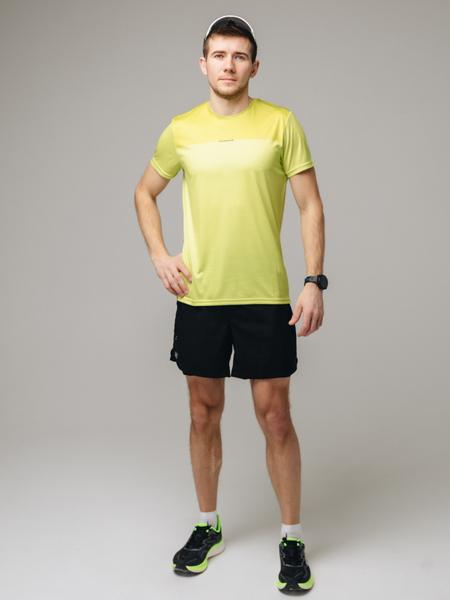 Футболка Noname Waft лайм (вид 1) Футболка Noname Waft лайм (фото, вид 1)