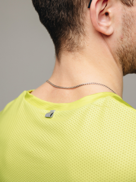 Футболка Noname Waft лайм (вид 4) Футболка Noname Waft лайм (фото, вид 4)