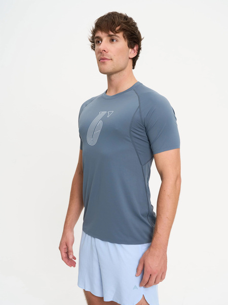 Футболка Bivium M Темп 2.0 графитовый (вид 2) Футболка Bivium M Темп 2.0 графитовый (фото, вид 2)