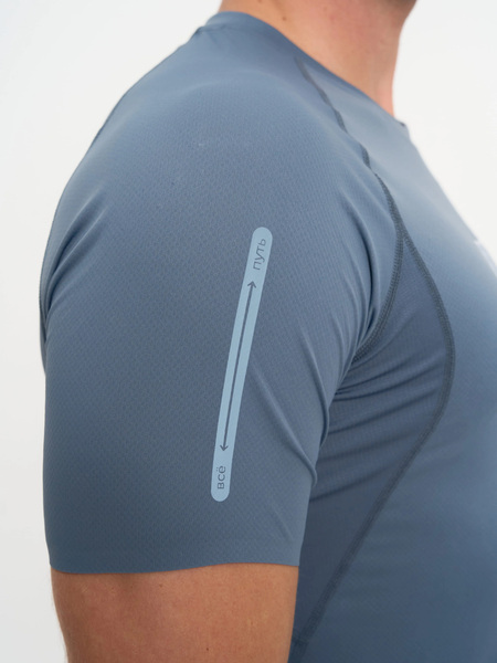 Футболка Bivium M Темп 2.0 графитовый (вид 6) Футболка Bivium M Темп 2.0 графитовый (фото, вид 6)