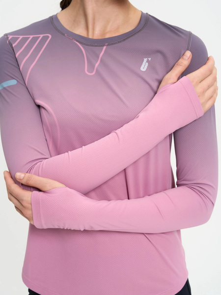 Лонгслив Bivium W Лайт 2.0 розовый (вид 6) Лонгслив Bivium W Лайт 2.0 розовый (фото, вид 6)