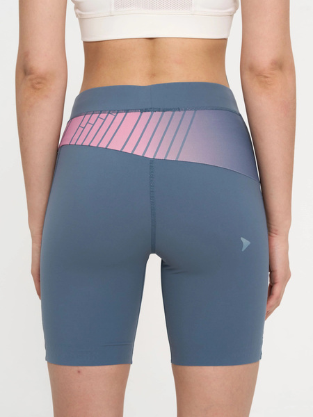 Шорты обтягивающие Bivium W Спринт 2.0 графит/розовый (вид 3) Шорты обтягивающие Bivium W Спринт 2.0 графит/розовый (фото, вид 3)