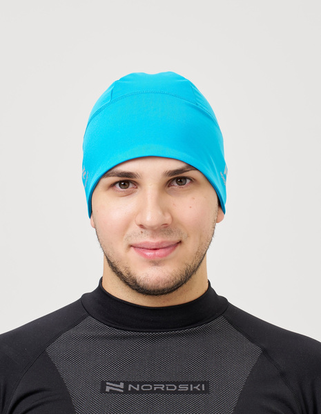 Шапка NordSki Warm океан (вид 1) Шапка NordSki Warm океан (фото, вид 1)