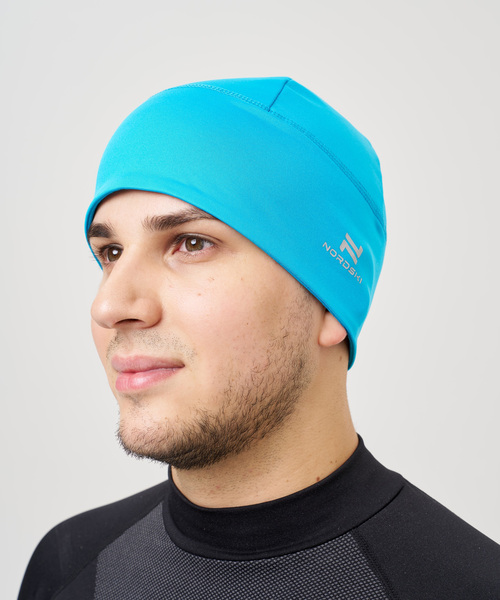 Шапка NordSki Warm океан (вид 2) Шапка NordSki Warm океан (фото, вид 2)