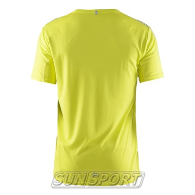 Футболка Craft M Mind Run мужская жёлтый (вид 1) Футболка Craft M Mind Run мужская жёлтый (фото, вид 1)