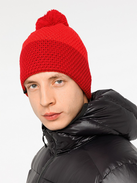 Шапка Moax Star красный (вид 1) Шапка Moax Star красный (фото, вид 1)