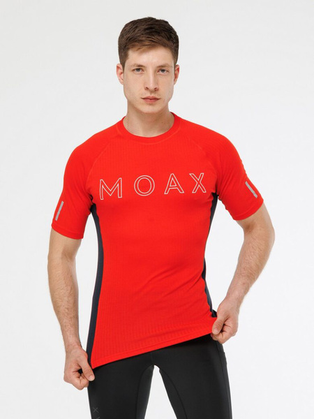 Термобелье Футболка Moax M Race SS ярко красный (вид 1) Термобелье Футболка Moax M Race SS ярко красный (фото, вид 1)