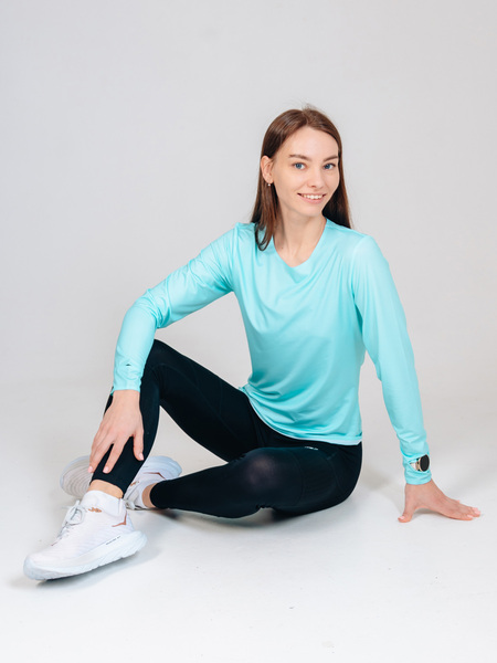 Лонгслив Noname Comp 26 женский ментол (вид 4) Лонгслив Noname Comp 26 женский ментол (фото, вид 4)