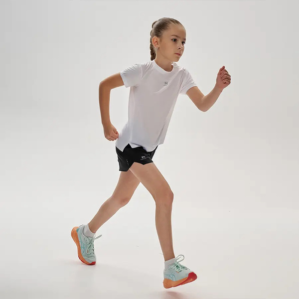Шорты обтягивающие NordSki Jr girl Run 2 0 детские Black (вид 1) Шорты обтягивающие NordSki Jr girl Run 2 0 детские Black (фото, вид 1)