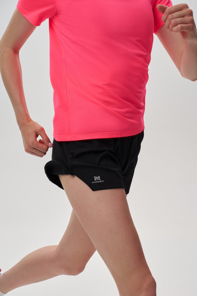 Шорты беговые NordSki W Run 2.0 женские Black (вид 3) Шорты беговые NordSki W Run 2.0 женские Black (фото, вид 3)