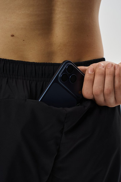 Шорты беговые NordSki M Athletic Belt 2.0 мужские Black (вид 9) Шорты беговые NordSki M Athletic Belt 2.0 мужские Black (фото, вид 9)