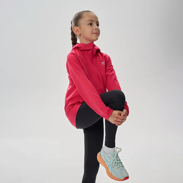 Куртка Тренировочная NordSki Jr Run 2.0 детская Raspberry (вид 3) Куртка Тренировочная NordSki Jr Run 2.0 детская Raspberry (фото, вид 3)