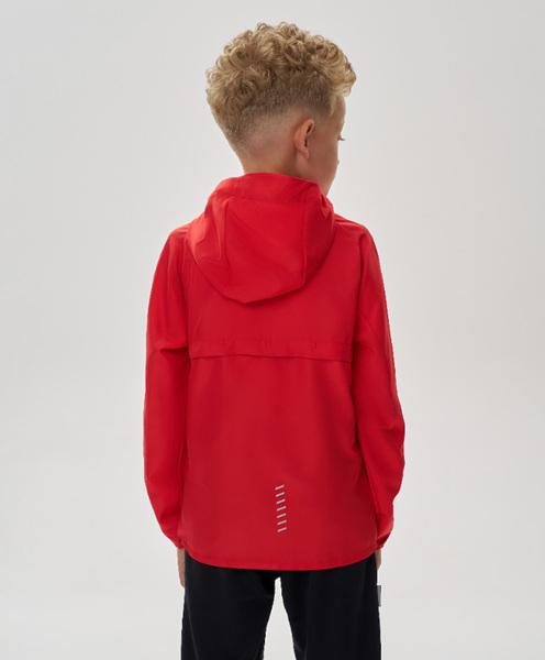 Куртка Тренировочная NordSki Jr Run 2.0 детская Risk Red (вид 12) Куртка Тренировочная NordSki Jr Run 2.0 детская Risk Red (фото, вид 12)