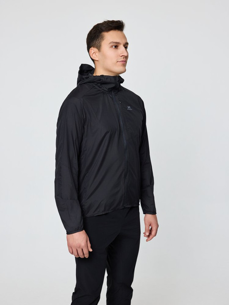 Куртка Тренировочная NordSki M Easy Run мужская Black (вид 2) Куртка Тренировочная NordSki M Easy Run мужская Black (фото, вид 2)