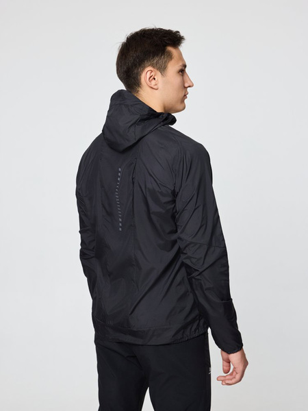 Куртка Тренировочная NordSki M Easy Run мужская Black (вид 3) Куртка Тренировочная NordSki M Easy Run мужская Black (фото, вид 3)